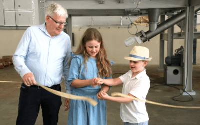 Grand opening of the factory